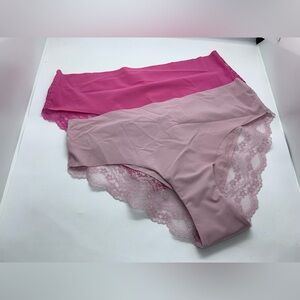 (2) b.tempt'd by Wacoal, b.bare Hipster Panty